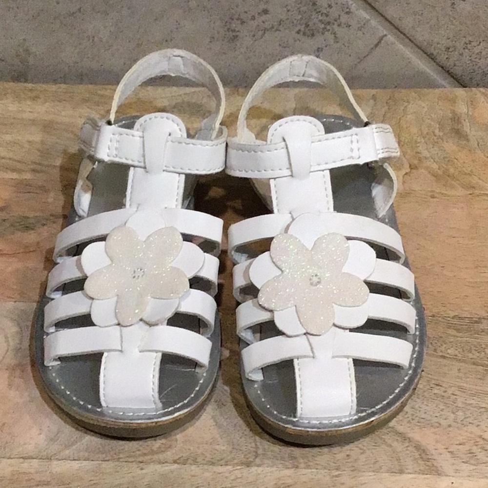 CARTER’S Toddler Sz 10 White Sandals